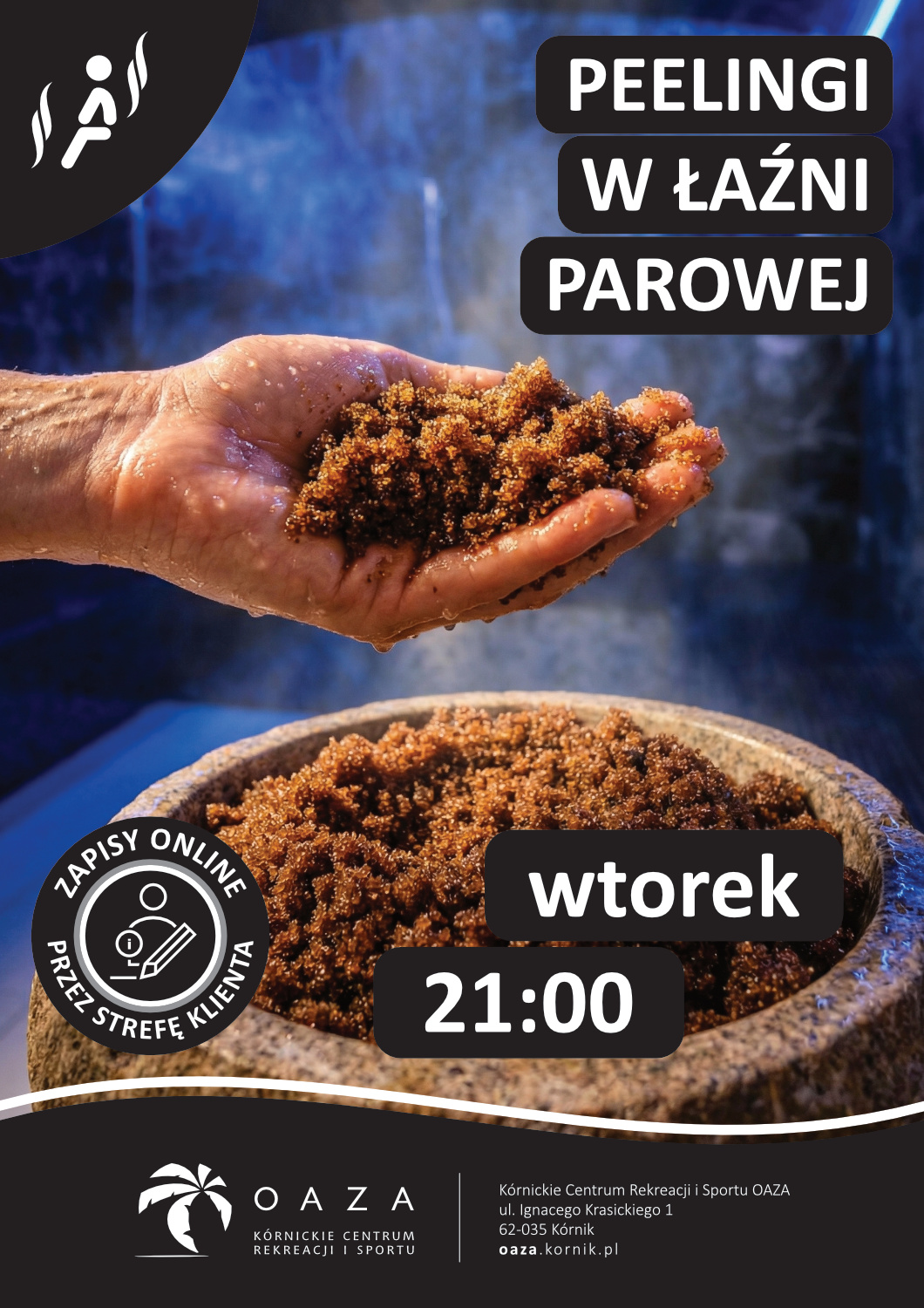 Rytuał w łaźni parowej